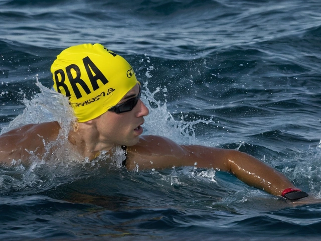 Guilherme Costa Enfrenta Abandono Inesperado na Maratona Aquática no Rio de Janeiro