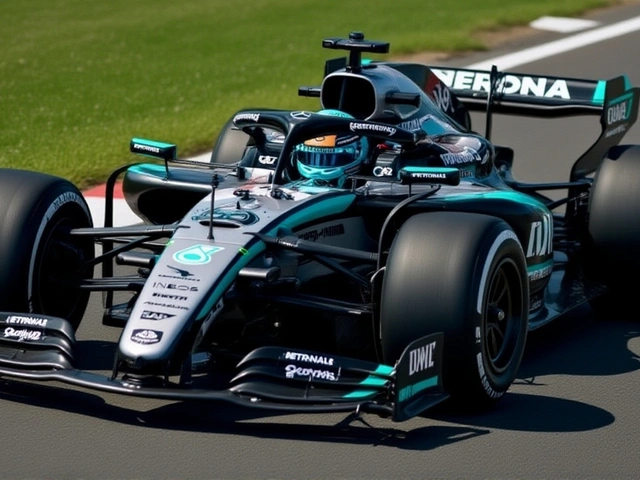George Russell conquista pole e vitória no GP de Singapura 2025